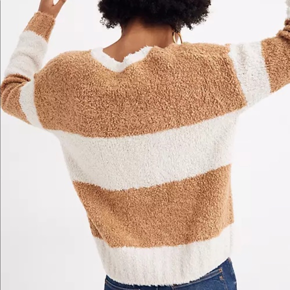 Madewell Teddy striped pullover sweater - Picture 2 of 10